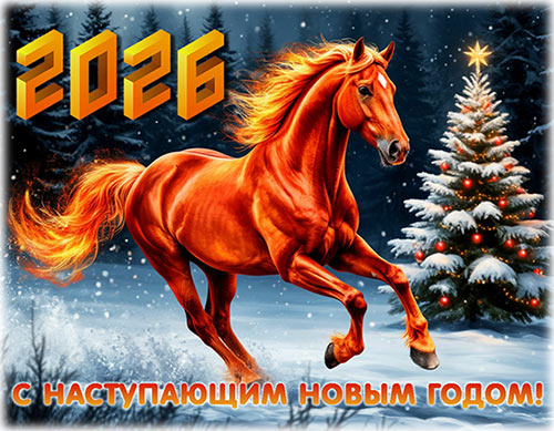 С наступающим Новым годом!